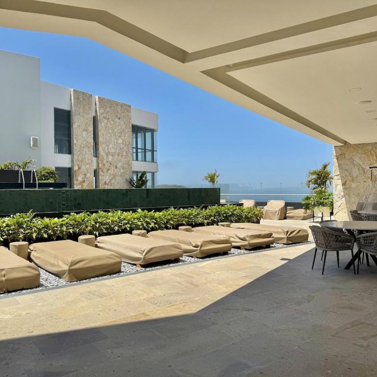 Departamento moderno a pie de playa - Two-Bedroom Apartment - 68