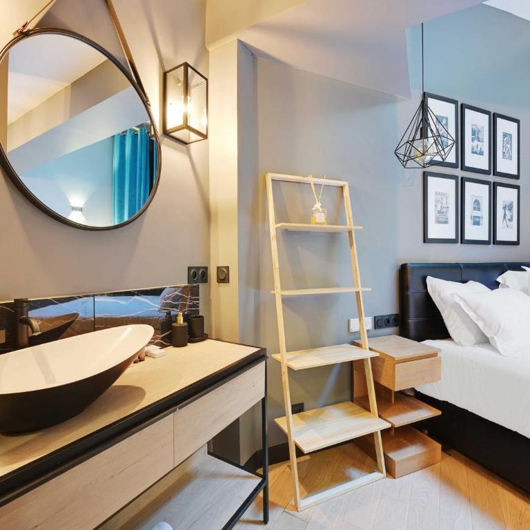 Charming studio -2P- Auteuil, cleaning included - Apartamento - 11