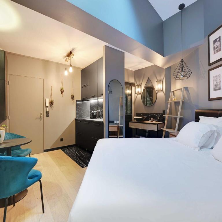 Charming studio -2P- Auteuil, cleaning included - Apartamento - 9