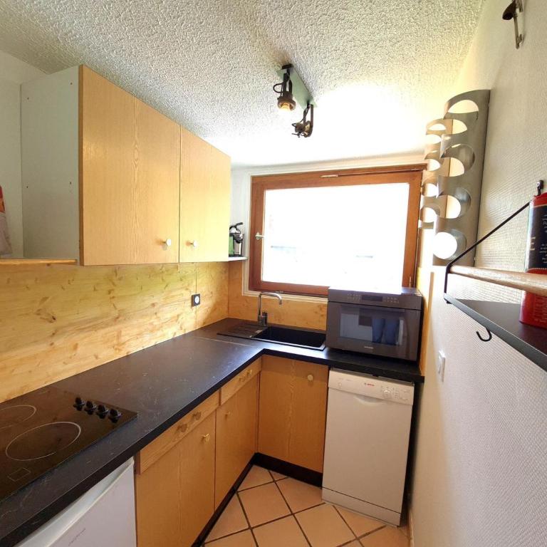 Appartement T3 à La Clusaz, proche pistes, parking et Wi-Fi, pour 6 personnes - FR-1-459-246 - Apartamento - 11