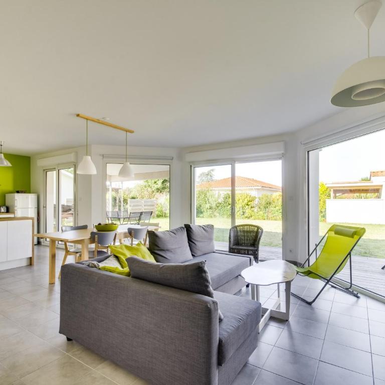 Maison contemporaine Biscarrosse, 7 pers., 3 ch., Wi-Fi, sur terrain 700m², proche activités et plages - FR-1-521-44 - Maison de Vacances (7 Adultes) - 5
