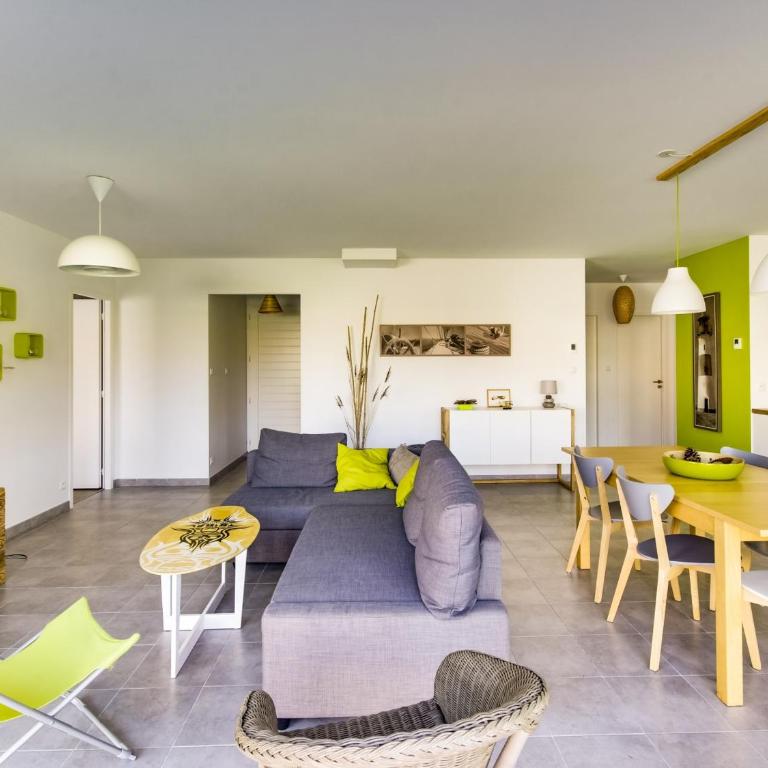 Maison contemporaine Biscarrosse, 7 pers., 3 ch., Wi-Fi, sur terrain 700m², proche activités et plages - FR-1-521-44 - Maison de Vacances (7 Adultes) - 6