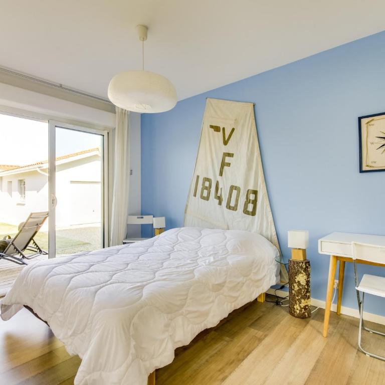 Maison contemporaine Biscarrosse, 7 pers., 3 ch., Wi-Fi, sur terrain 700m², proche activités et plages - FR-1-521-44 - Maison de Vacances (7 Adultes) - 7