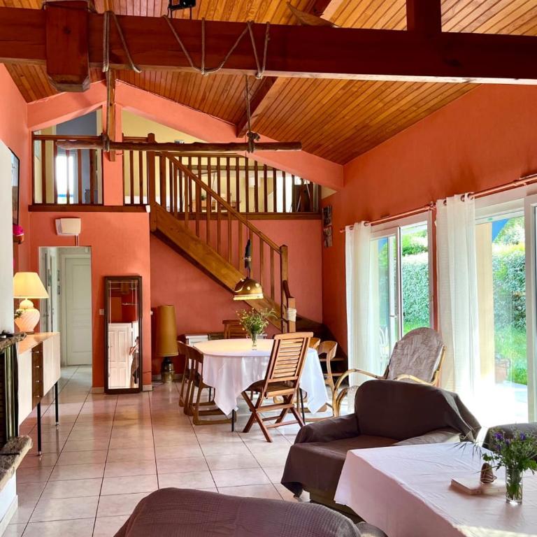 Maison de charme avec jardin, 9 couchages, Capbreton - FR-1-239-1035 - Maison 4 Chambres - 9