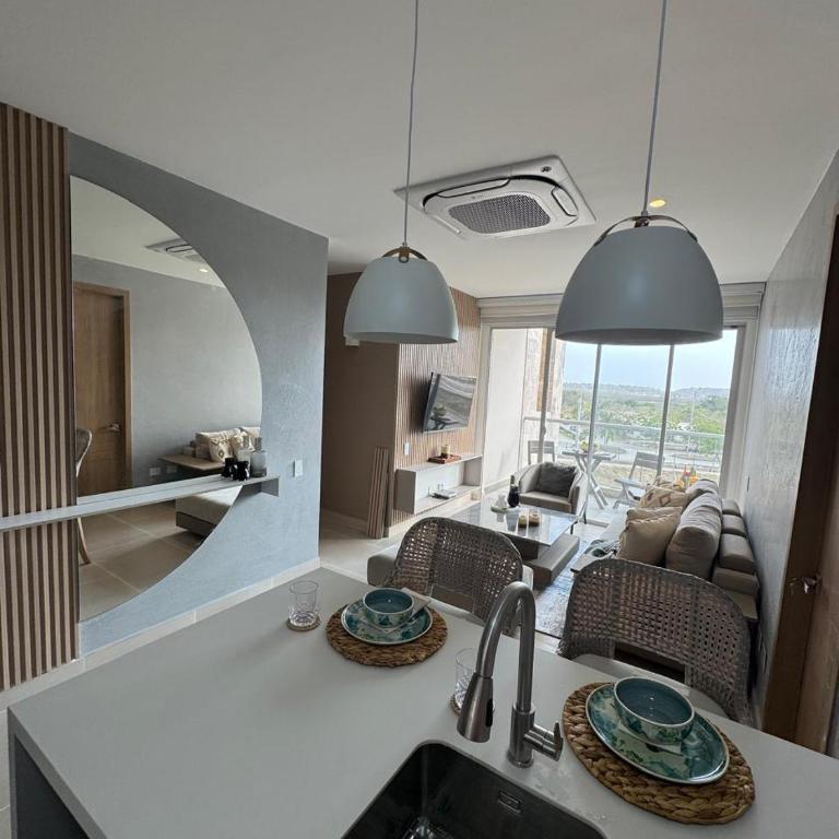 Baia Kristal lujoso apto 3 hab vista top - Three-Bedroom Apartment - 12