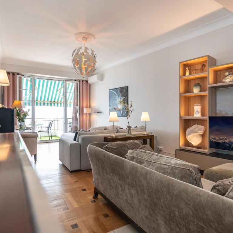 "Le Méditerrannée" by EnjoyNice, breathtaking sea view, 2 terraces and Airco - Appartement 1 Chambre - 20