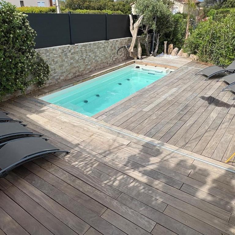 Top of House, private Pool Spa 7 people - Apartment mit 1 Schlafzimmer - 15