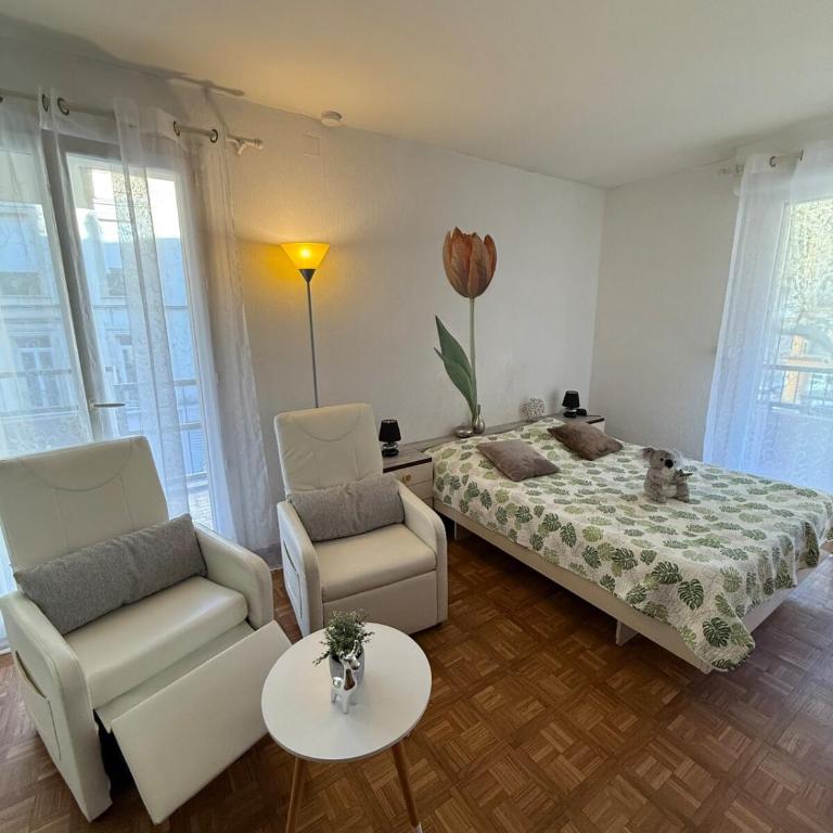 Studio tout équipé face aux thermes - Appartement 1 Chambre - 22