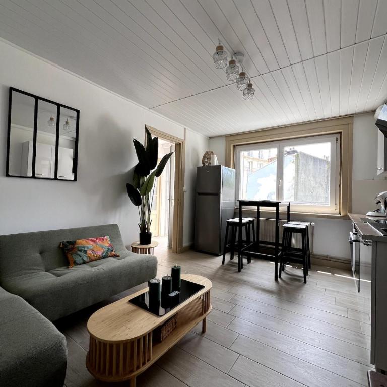 Good Vibes - Esprit surf, Boulogne Sur Mer, à proximité de la Plage et Nausicaa - Appartamento con 2 Camere da Letto - 3