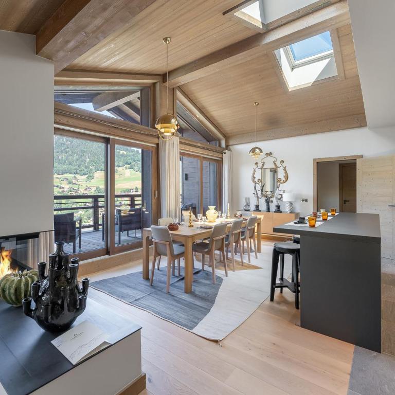 Duplex à Megève avec spa, piscine, salle de sport et cheminée - FR-1-569-32 - Appartement (6 Adultes) - 1