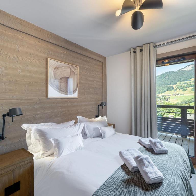 Duplex à Megève avec spa, piscine, salle de sport et cheminée - FR-1-569-32 - Appartement (6 Adultes) - 9