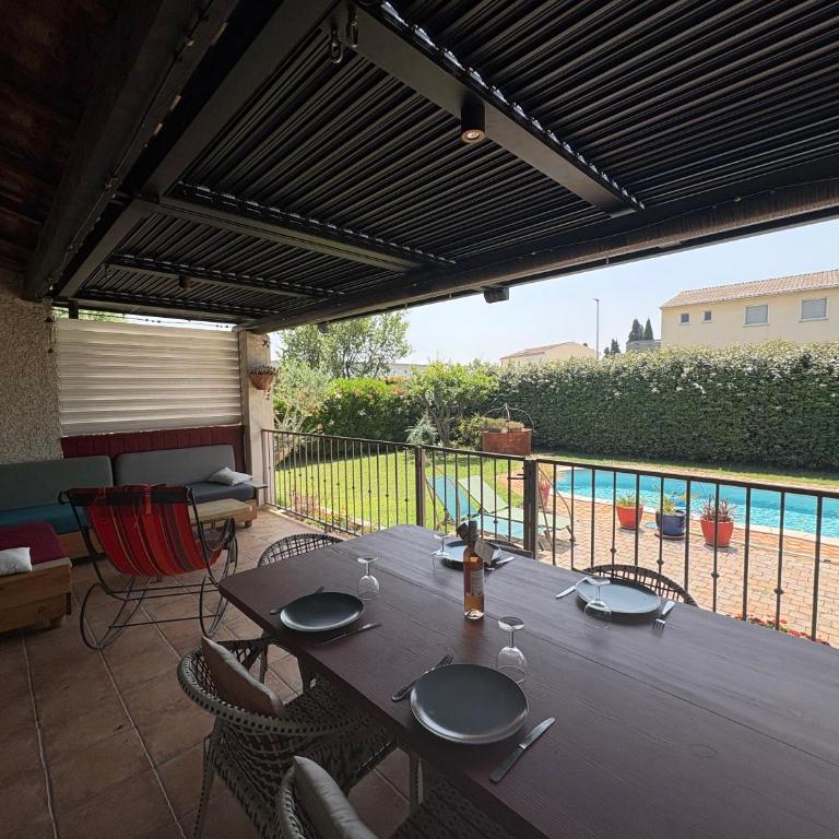 La belle Ariete Arles Piscine - Haus mit 3 Schlafzimmern - 25