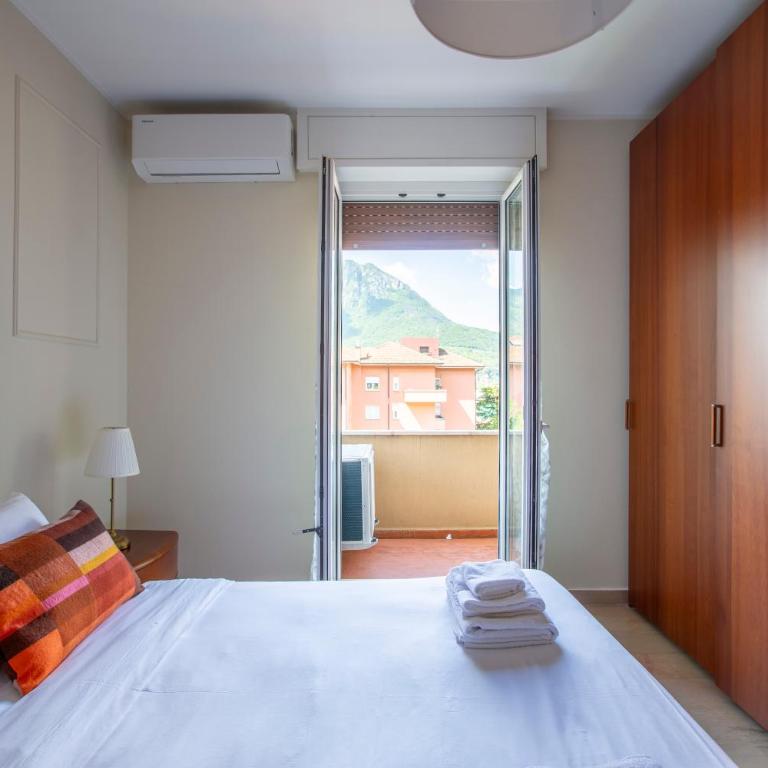 Como Lake, 6 Posti, Vista Monti con Climatizzatore - Appartamento con 2 Camere da Letto e con Vista Montagna - 12