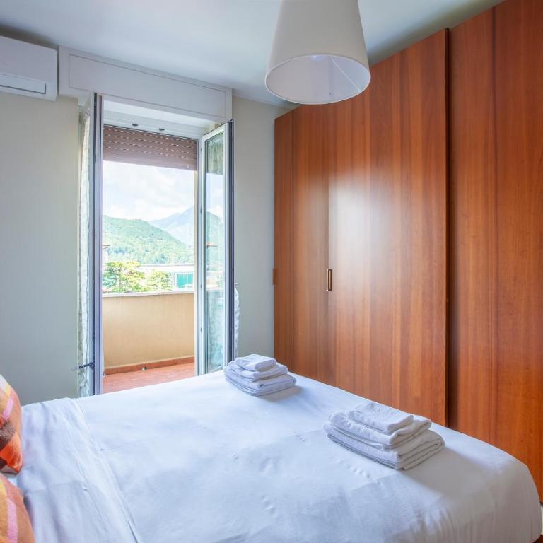 Como Lake, 6 Posti, Vista Monti con Climatizzatore - Appartamento con 2 Camere da Letto e con Vista Montagna - 3