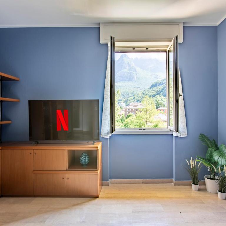 Como Lake, 6 Posti, Vista Monti con Climatizzatore - Appartamento con 2 Camere da Letto e con Vista Montagna - 19