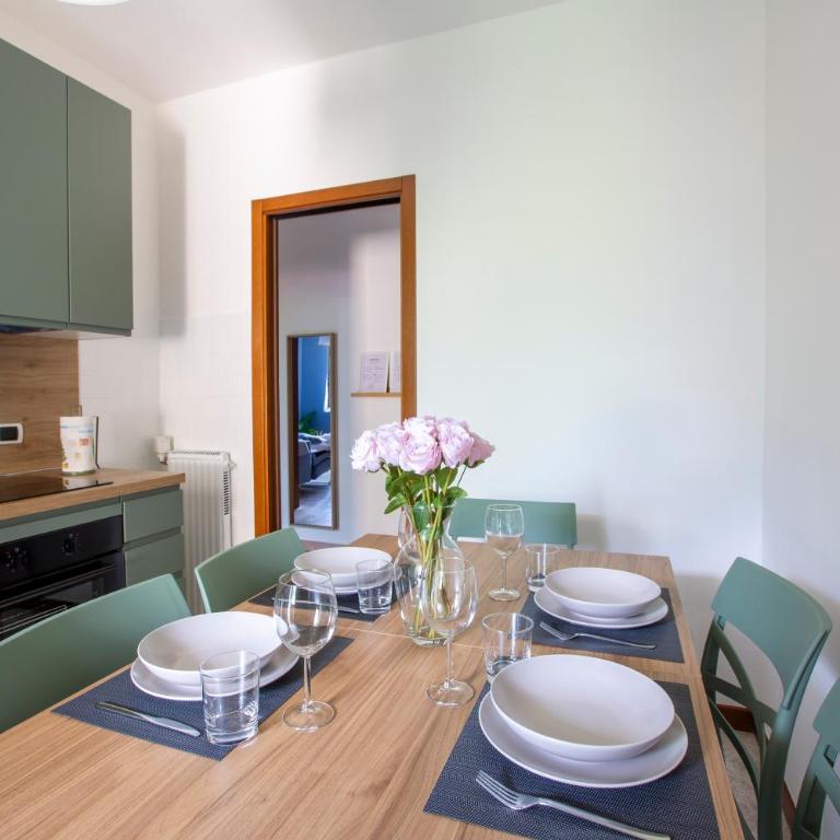 Como Lake, 6 Posti, Vista Monti con Climatizzatore - Appartamento con 2 Camere da Letto e con Vista Montagna - 23