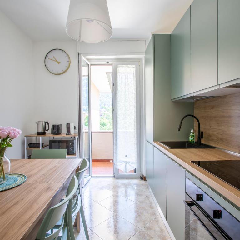Como Lake, 6 Posti, Vista Monti con Climatizzatore - Appartamento con 2 Camere da Letto e con Vista Montagna - 24