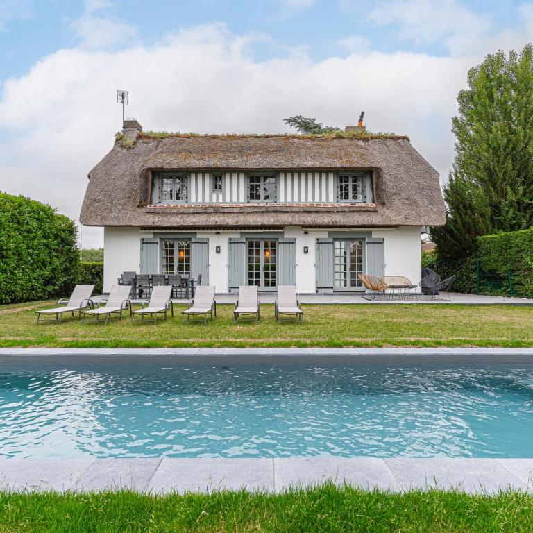 Luxueuse Chaumière 4 Chambres avec Piscine - Villa - 1