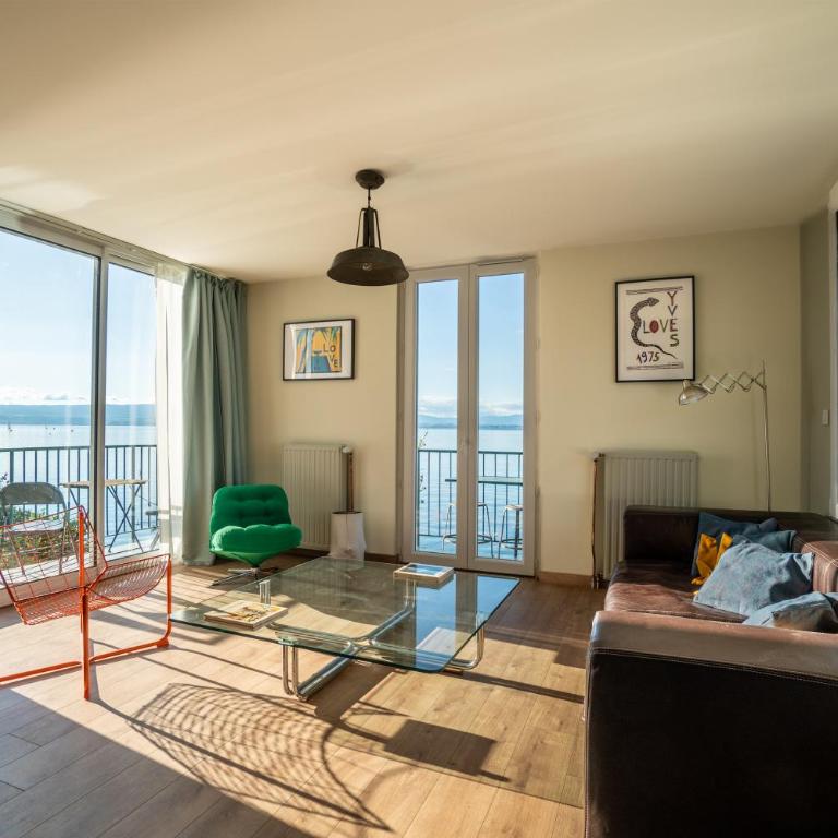 La Villa du Lac - Appartements de vacances - Les pieds dans l'eau - Appartement 3 Chambres - Vue sur Lac - 19