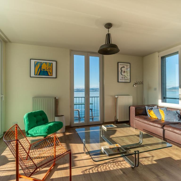 La Villa du Lac - Appartements de vacances - Les pieds dans l'eau - Appartement 3 Chambres - Vue sur Lac - 11