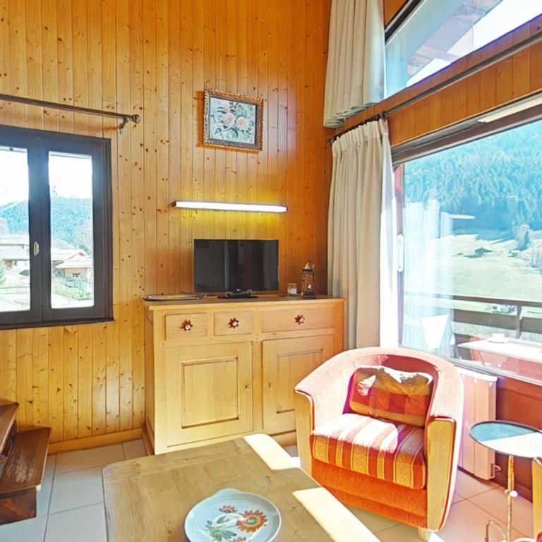 Superbe Appt 5 Pièces, 8 Couchages, Cheminée, Balcon Sud, au Grand-Bornand - FR-1-241-197 - Apartamento (8 adultos) - 2