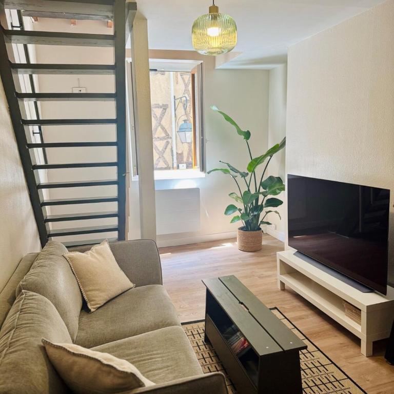 Élégant duplex dans le centre historique - Appartement 1 Chambre - 1