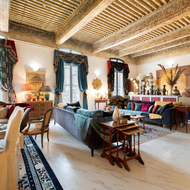 Appartement de luxe : Le Petit Trianon au coeur d'Aix-en-Provence - Apartment mit 1 Schlafzimmer - 2