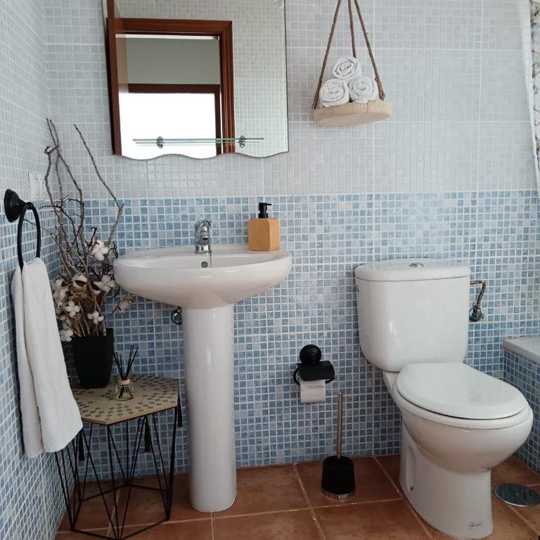 Bonita villa en Corralejo con piscina y wifi - Casa con 1 dormitorio - 27