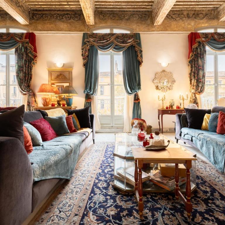 Appartement de luxe : Le Petit Trianon au coeur d'Aix-en-Provence - Apartment mit 1 Schlafzimmer - 3
