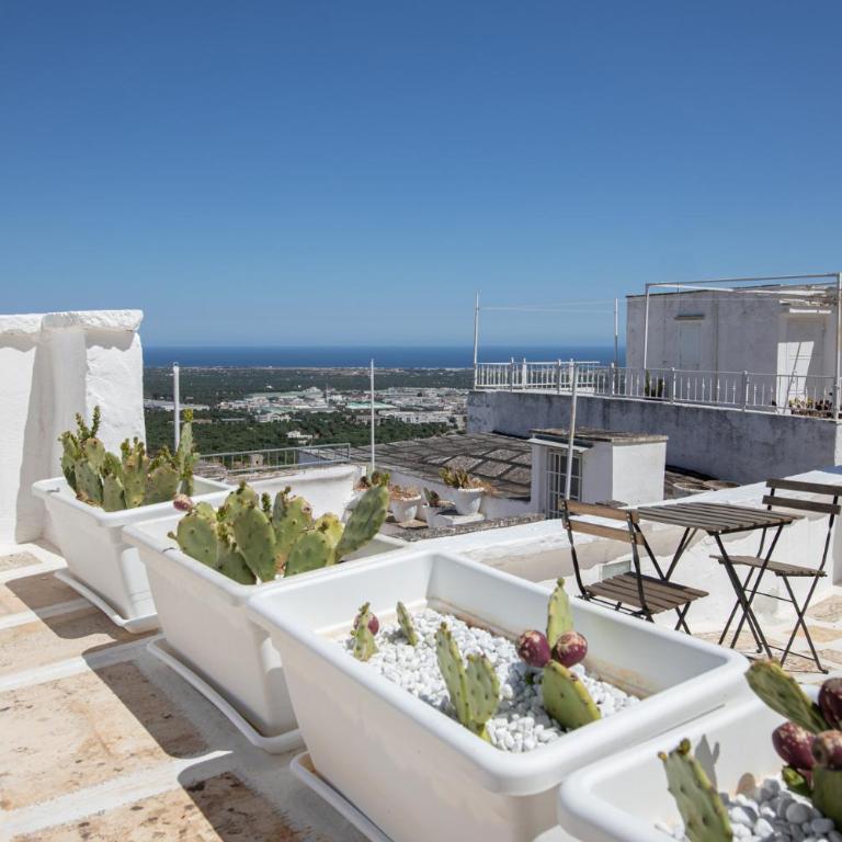 Radici Ostuni - Camera Matrimoniale con Terrazza e Vista Mare - 20