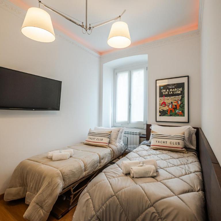 Camogli Vista Mare Centro - Spazioso Apt - Aria Condizionata WiFi - Apartment mit 3 Schlafzimmern - 13
