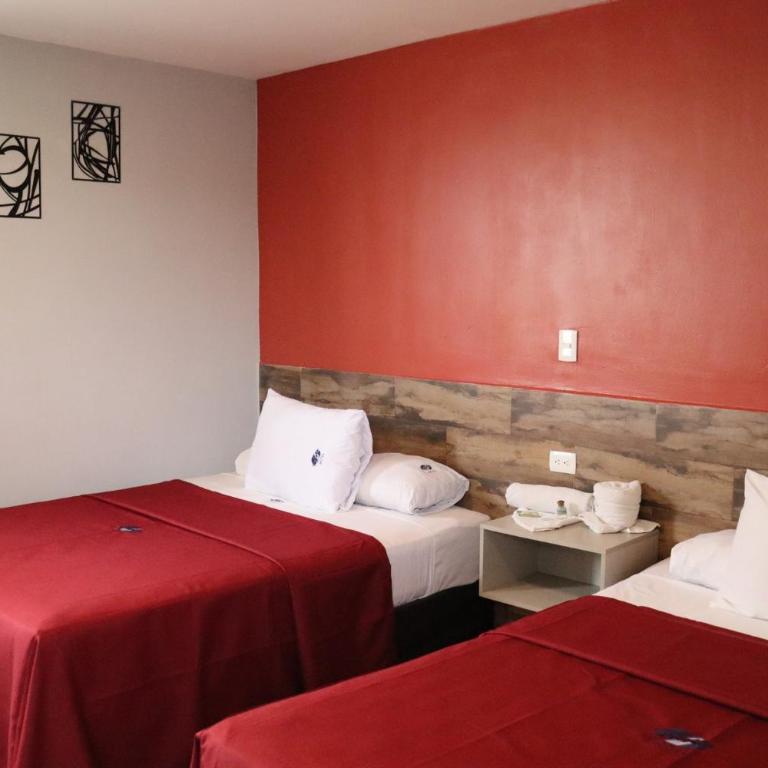 Hotel Teresita - Habitación Doble - 2 camas dobles - 2