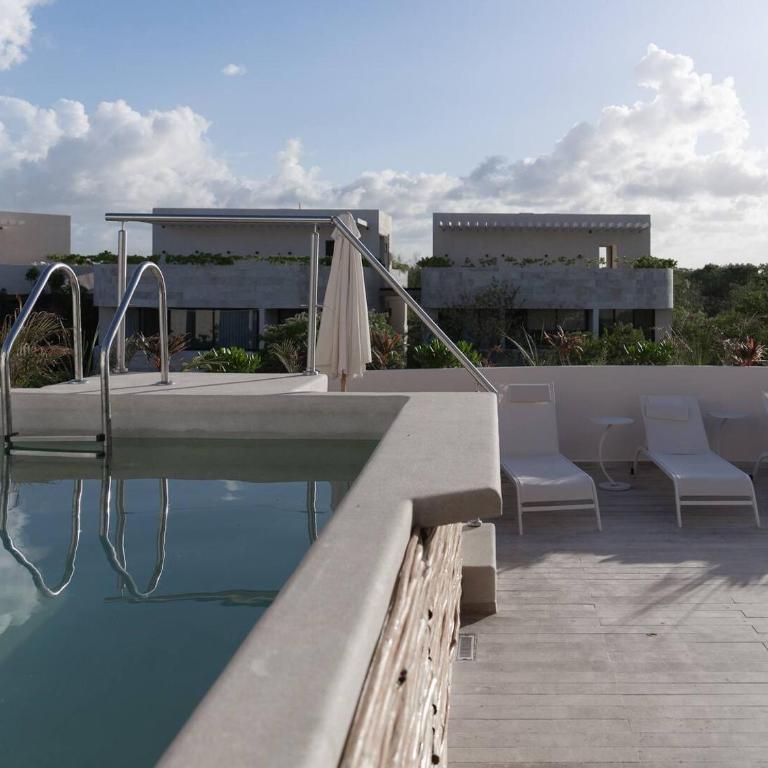 Selva Alta Penthouse Private Rooftop - Habitación Doble Deluxe con acceso a la piscina - 1 o 2 camas - 48