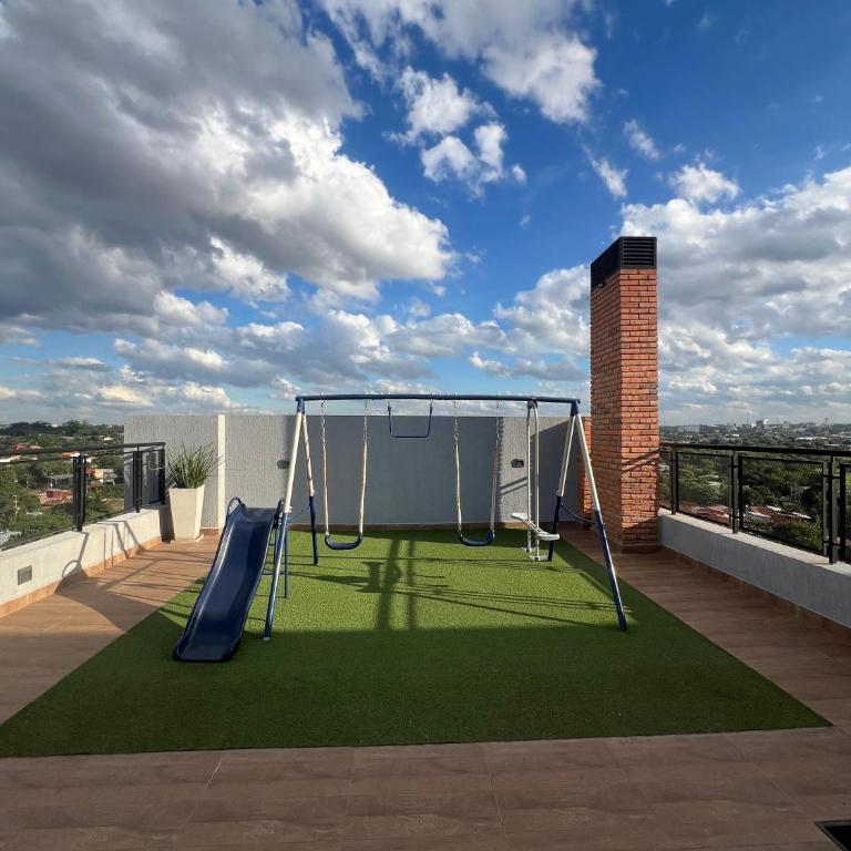 Cozy 1 bed apt in Luque with terrace and pool - Apartment - 15