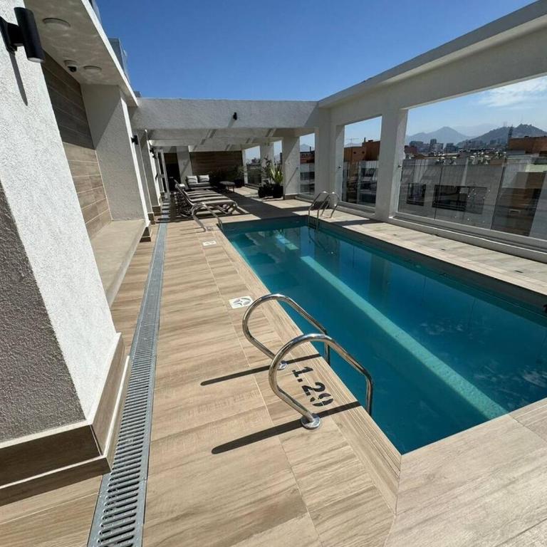 Acogedor Estudio en el Centro de Santiago con GYM - Apartamento de 1 dormitorio - 6