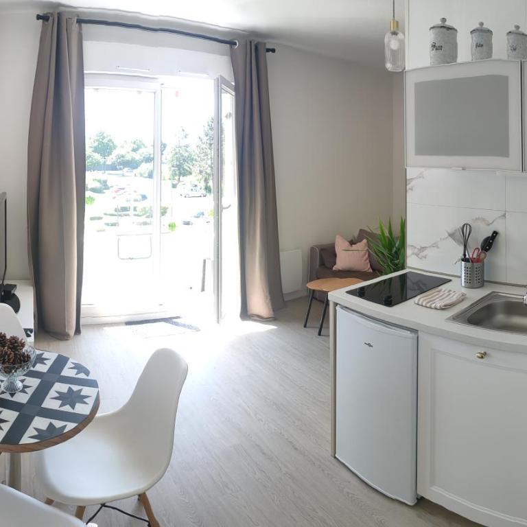 Appartement Le doux Viking, balcon & parking privé proche Zénith Caen - Appartamento con 1 Camera da Letto - 30