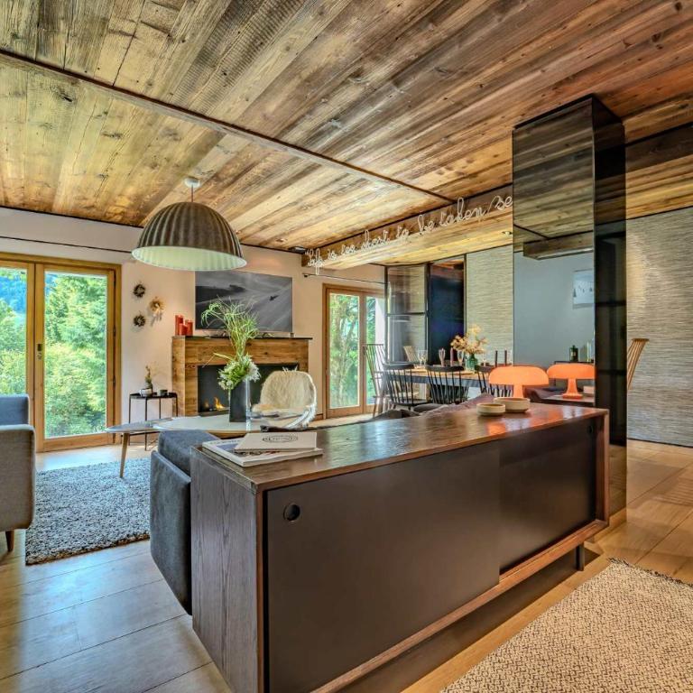 Stylish 3BR Apartment with Mountain View - 8 Guests, Rochebrune, Megève - Deluxe Apartment mit 3 Schlafzimmern - 19