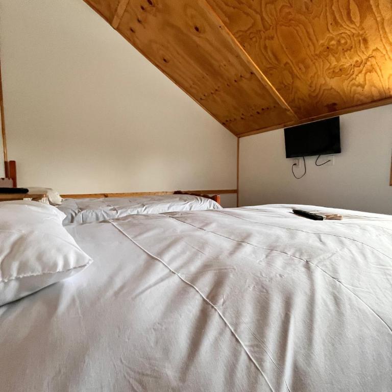 cabañas y hotel antiñanco - Habitación Doble Estándar con vistas a la montaña - 2 camas - 3