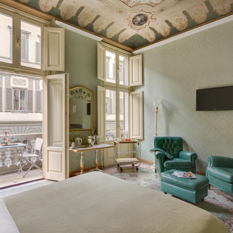 B&B Cavour10 Firenze - Habitación Triple con balcón - 2
