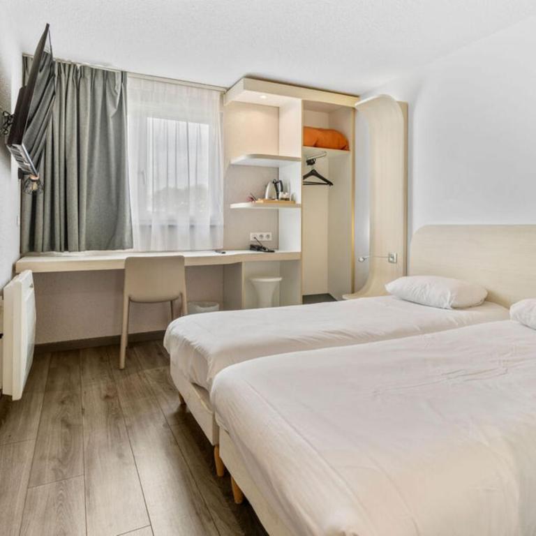 Kyriad Deauville - St Arnoult - Chambre Lits Jumeaux - 5