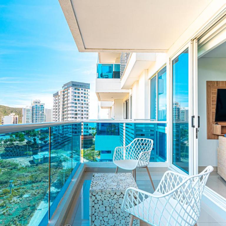 Reserva Del Mar Santa Marta - By Wespe - One-Bedroom Apartment with Balcony and Mountain View - 4