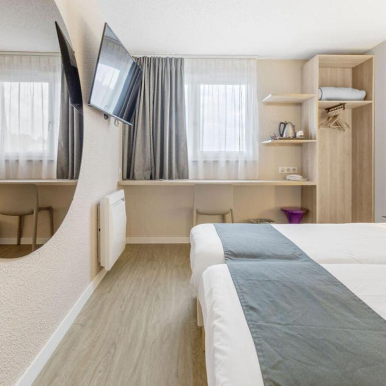 Kyriad Deauville - St Arnoult - Chambre Lits Jumeaux - 6