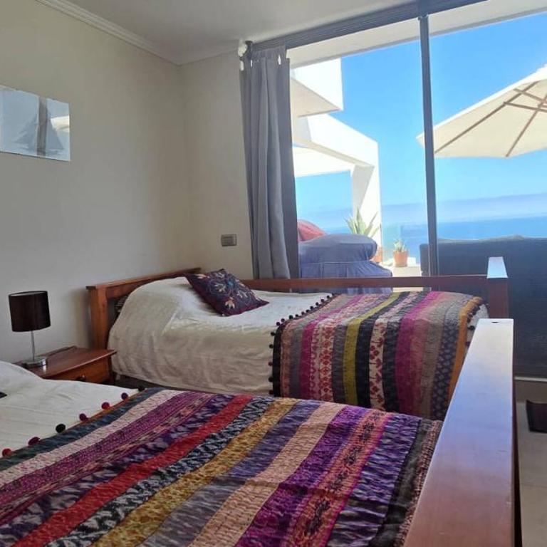 Maitencillo, depto con vista al mar y acceso playa - Apartamento - 6