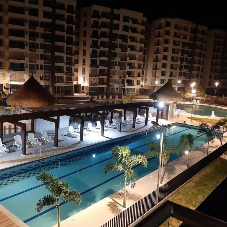 Relajate Club House con Piscina y BBQ - One-Bedroom Apartment - 1