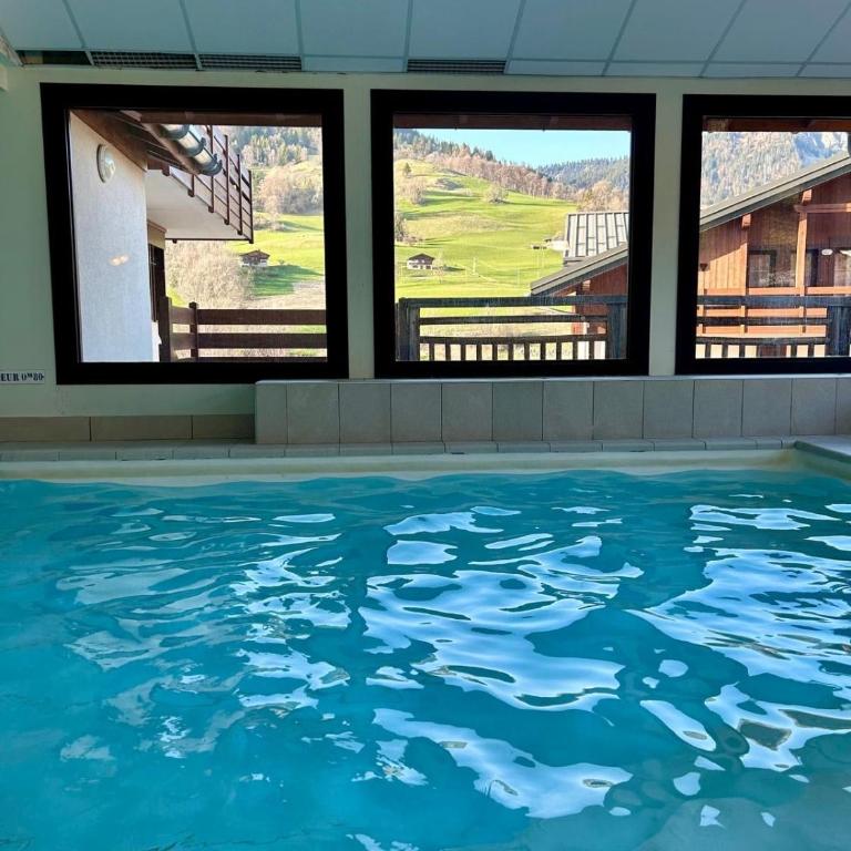 Appartement rénové au pied des pistes avec piscine, sauna, linge inclus et animaux acceptés - Appartement 1 Chambre - 33