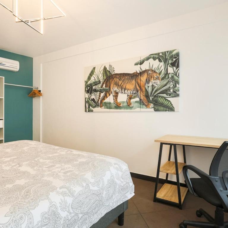 2Room Apart with AC, 3 min to the beach, Small garage - Appartement 1 Chambre - 11
