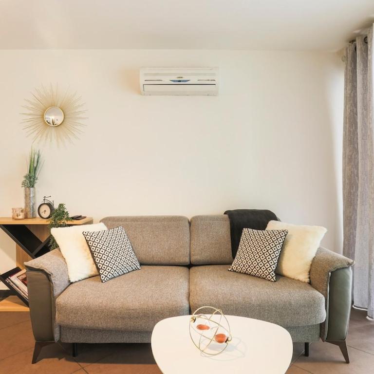 2Room Apart with AC, 3 min to the beach, Small garage - Appartement 1 Chambre - 23