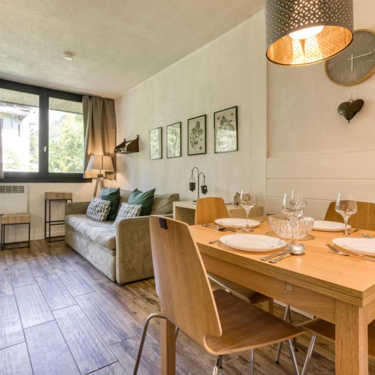 Apartment Chamois Blanc 1 - Central Chamonix Haven - Appartement - Vue sur Jardin - 4