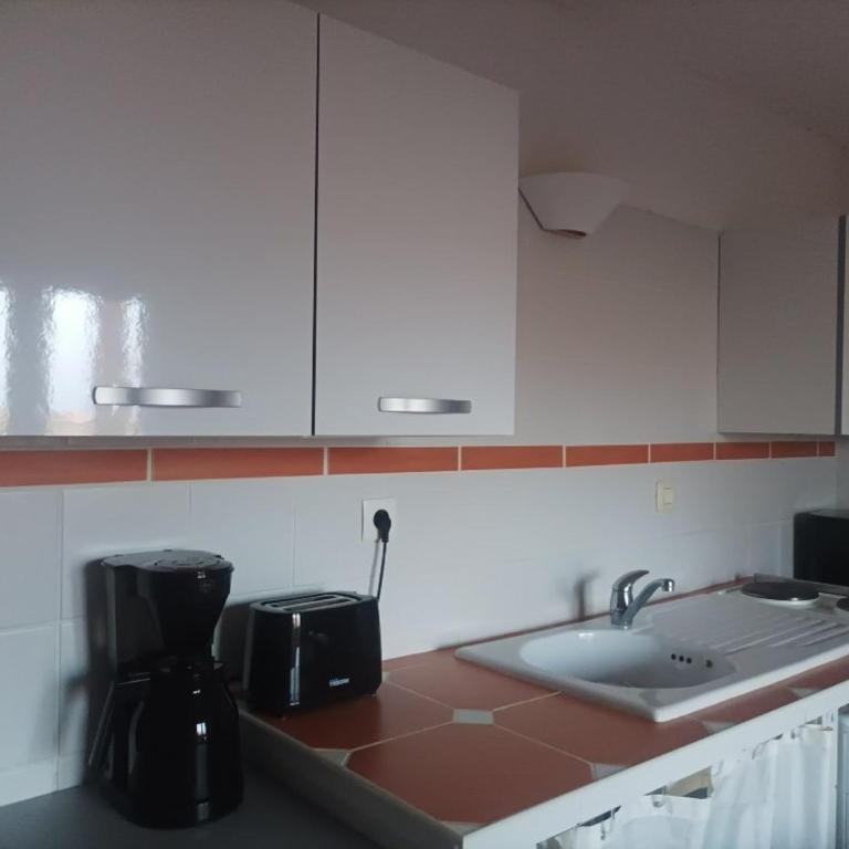 SP520-C154 Appartement 2 pièces 4 couchages SAINT PIERRE LA MER - Appartement 2 Chambres - 6