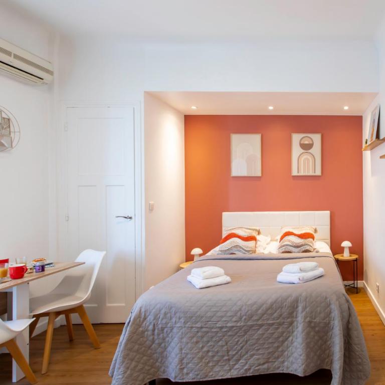 Studio Blvd Carnot 10 min Palais Festivals - Balcony & AC - Studio avec Balcon - 10